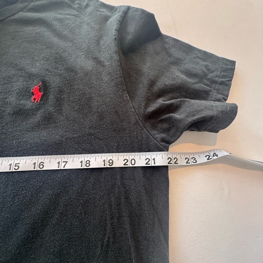 Ralph Lauren Black Cotton Polo Shirt size M good condition - Picture 4 of 5
